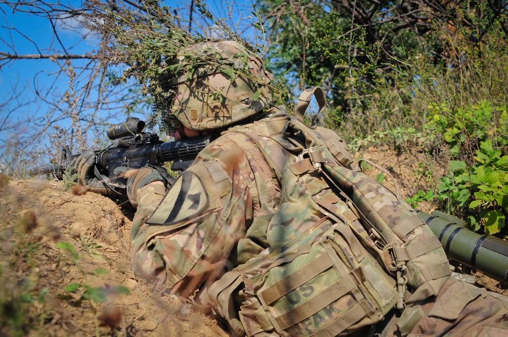 U.S. Soldiers Train during Exercise Platinum Lion's Media Day In Bulgaria