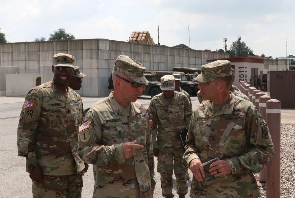 BG Morrissey visits Osan Air Base air defenders