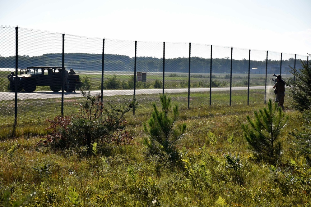 Alpena base defense exercise at Northern Strike 18