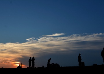 155th Security Forces Squadron Firing on the Horizon