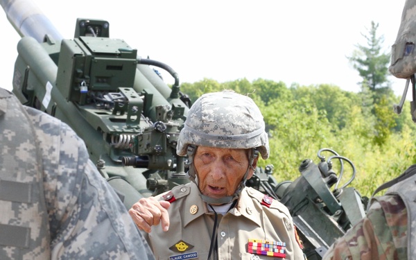 WWII Veteran Visits Northern Strike