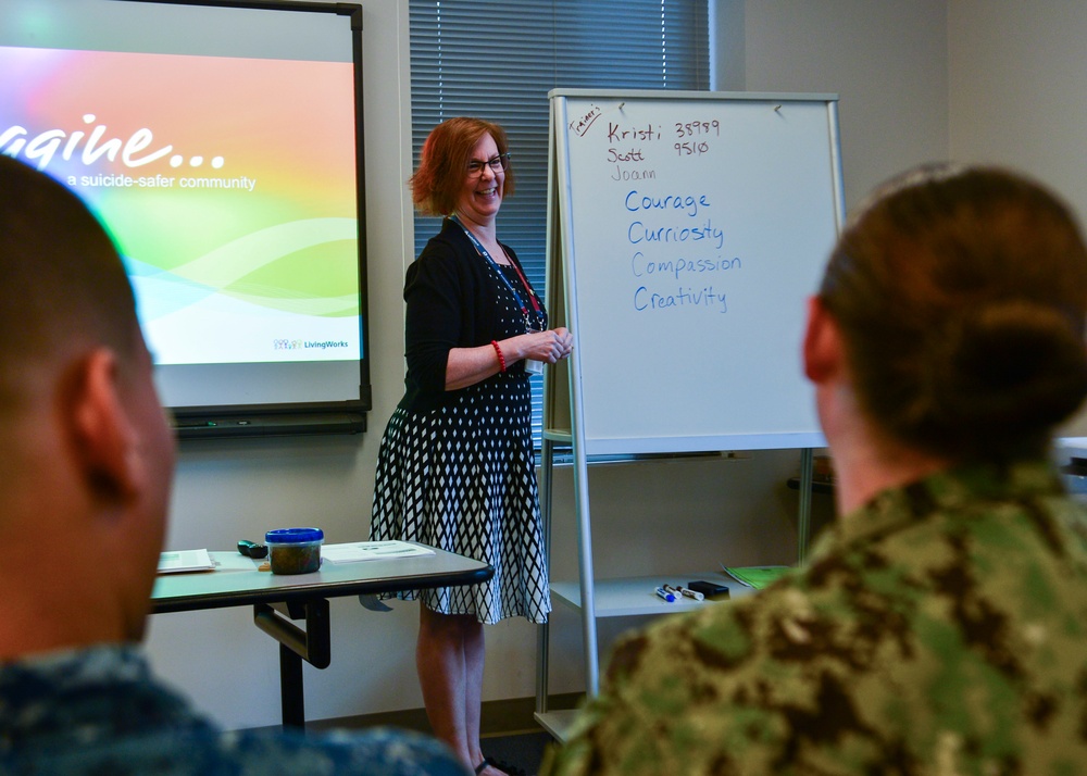 Nimitz Sailors Attend SafeTALK