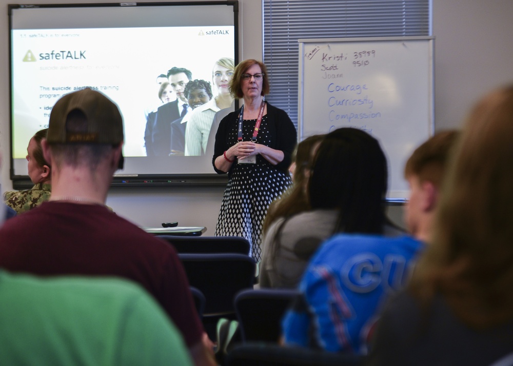 Nimitz Sailors Attend SafeTALK