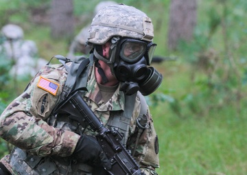 Military Police train during Operation Blue Shield