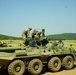 1-7 CAV troopers and 25th Hungarian Defense Forces conduct joint gunnery training
