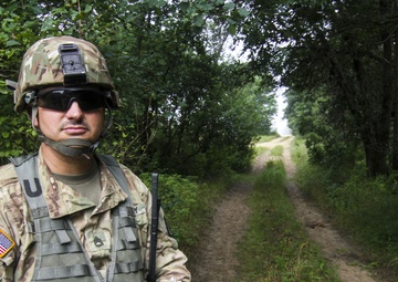 Military Police train during Operation Blue Shield