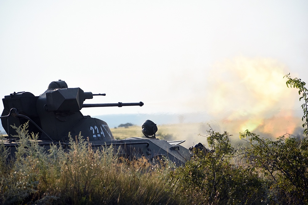 GarryOwen troopers conduct joint gunnery training with 25th Hungarian Defense Forces