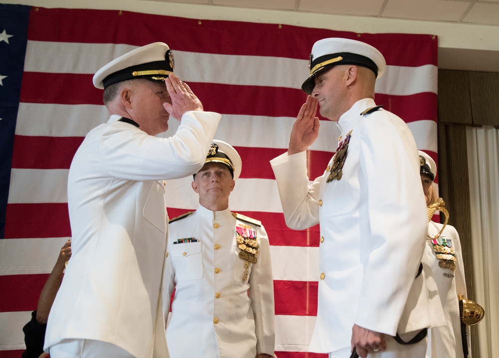 USS Gerald R. Ford (CVN 78) Change of Command 2018