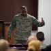 19th Air Force command chief speaks with Columbus AFB NCOs