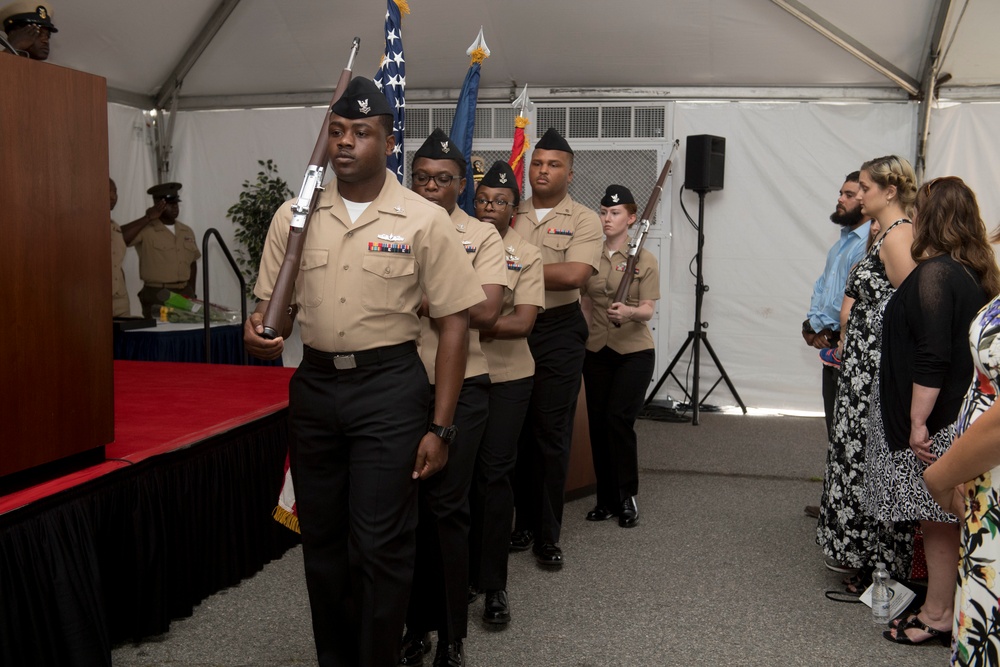 USS Carter Hall (LSD 50) Change of Command