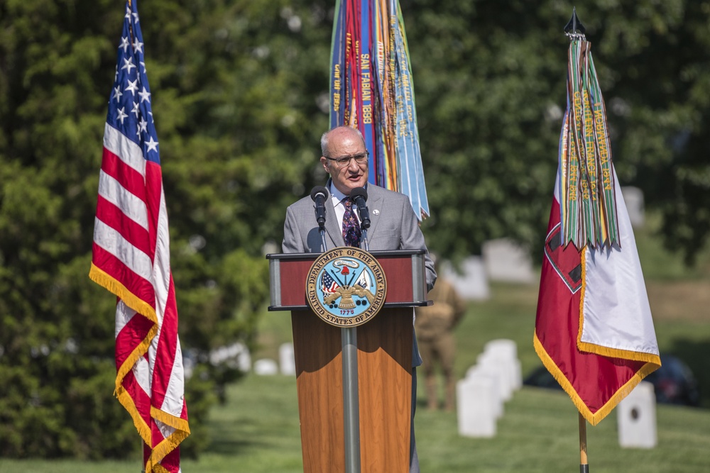 First U.S. Army Hosts a Wreath-Laying Ceremony at the Gravesite of General of the Armies John Pershing
