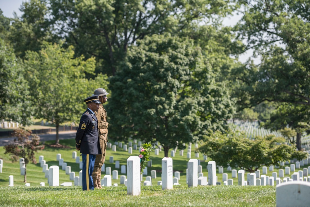 First U.S. Army Hosts a Wreath-Laying Ceremony at the Gravesite of General of the Armies John Pershing