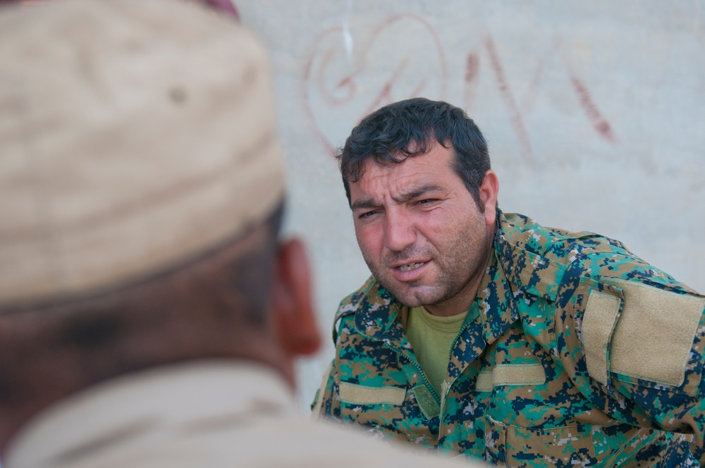 Coalition Partners Vet SDF Trainees