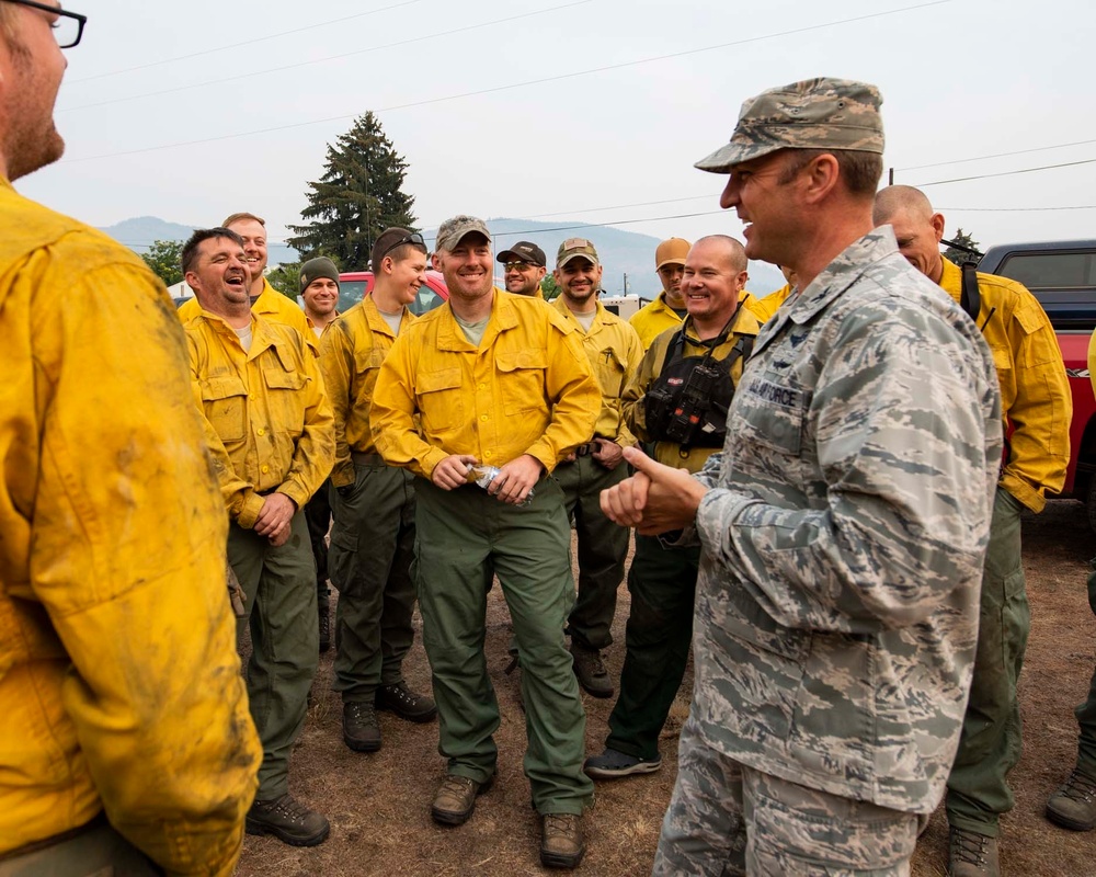 Guardsmen mobilized to aid in firefighting efforts