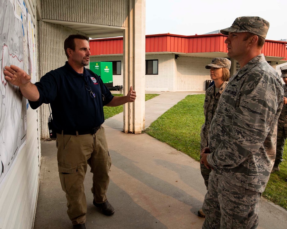 Guardsmen mobilized to aid in firefighting efforts