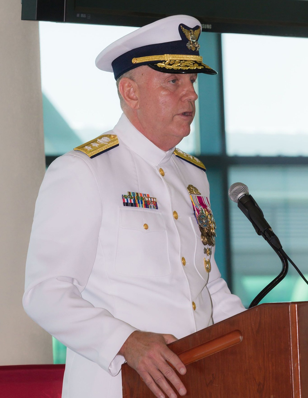 Rear Adm. Smith takes command of 5th District