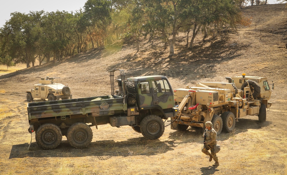 41st IBCT Vehicle Recovery at XCTC