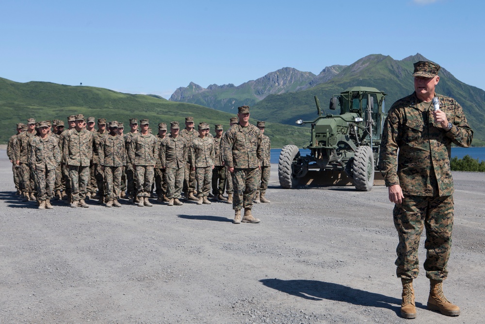 Marines Complete IRT Old Harbor Runway Extension