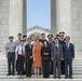 South Korea Minister of Patriots and Veterans Affairs Pi Woo-Jin Participates in a Wreath-Laying at the Tomb of the Unknown Soldier