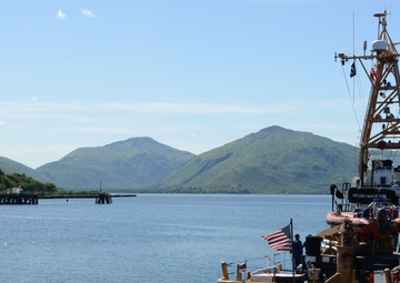 Coast Guard Cutter Naushon crew visits Kodiak, Alaska