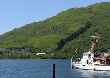 Coast Guard Cutter Naushon crew visits Kodiak, Alaska