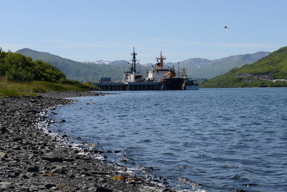 Coast Guard Cutter Bailey Barco crew visits Kodiak, Alaska