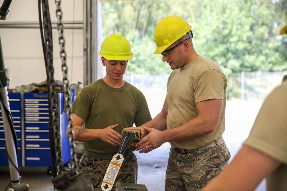 Ammo meets Ordnance: Marines, Air Force build bombs