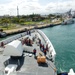 Coast Guard Cutter Bertholf gets underway from Honolulu