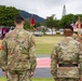 25th ID Chief of Staff flying V ceremony for Col. David B. Womack