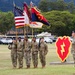 25th ID chief of staff flying V ceremony for Col. David B. Womack