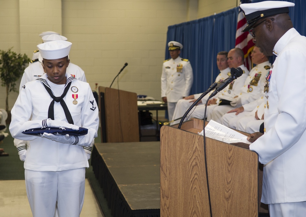 Navy Recruiting Command Region West, Change of Command