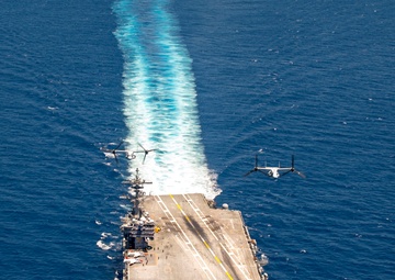 Osprey Fly Over GHWB