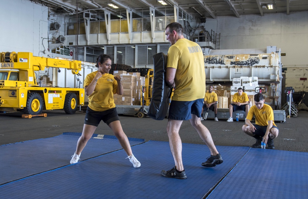 GHWB Sailors Complete SRF-B Training