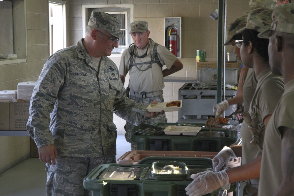 Pennsylvania TAG visits PAARNG units at NTC