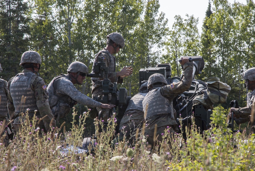 Best of the 103rd Field Artillery Regiment at Northern Strike