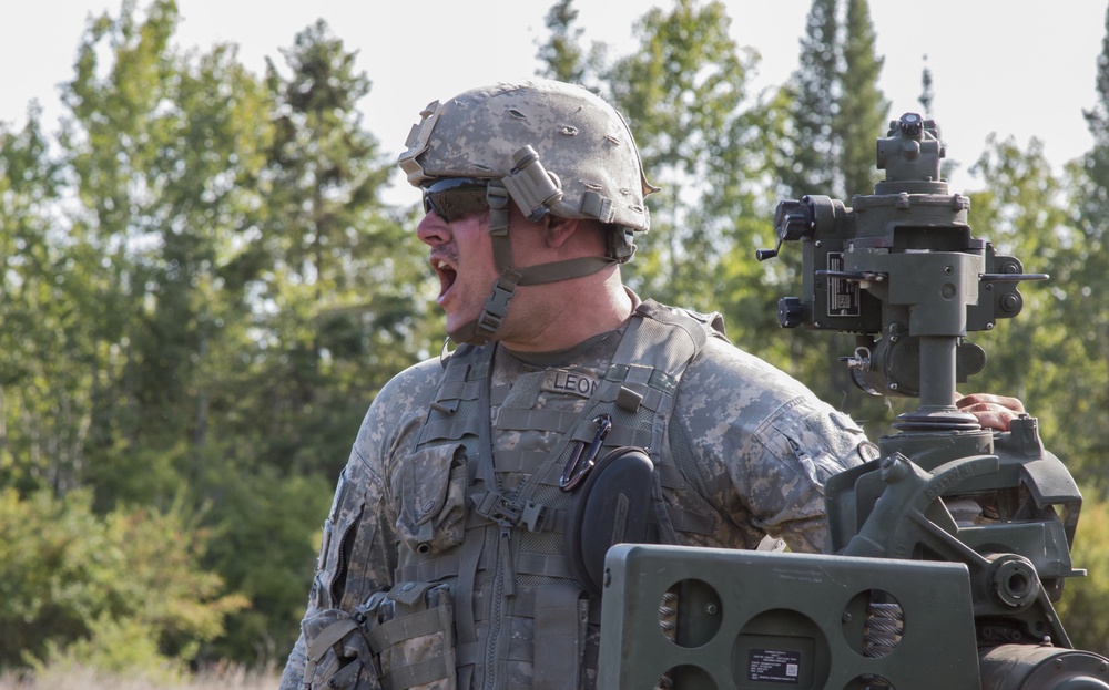 Best of the 103rd Field Artillery Regiment at Northern Strike