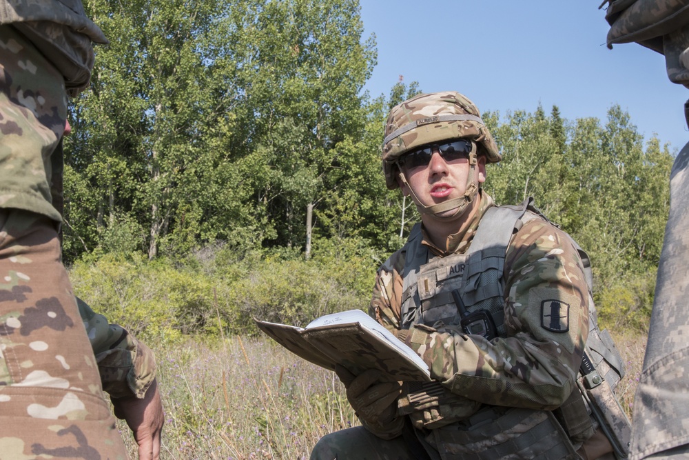 Best of the 103rd Field Artillery Regiment at Northern Strike