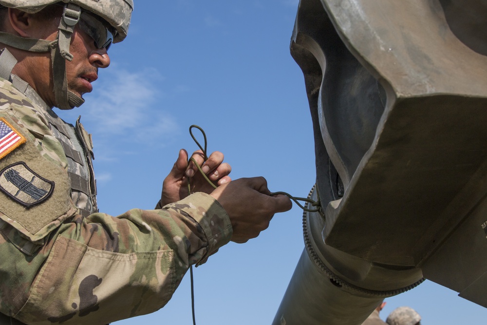 Best of the 103rd Field Artillery Regiment at Northern Strike