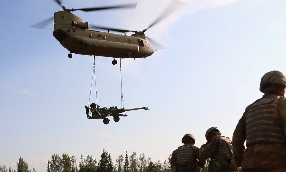 Best of the 103rd Field Artillery Regiment at Northern Strike