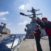 USS Carney Conducts Underway Replenishment