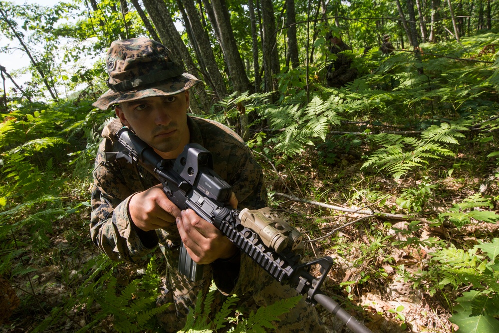 3/25 Scout Sniper Marines at Northern Strike 18