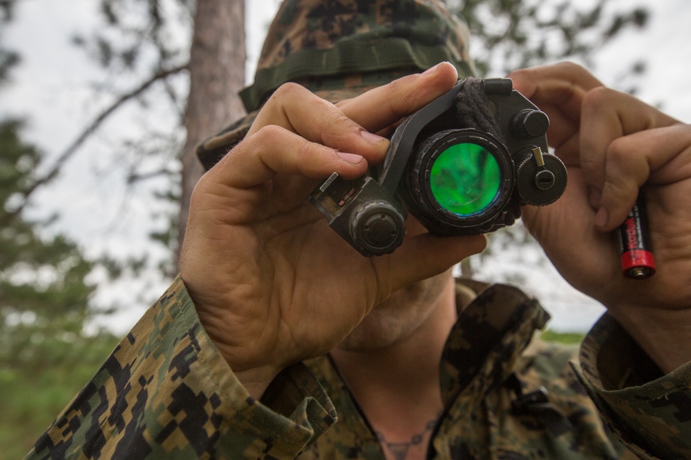 3/25 Scout Sniper Marines at Northern Strike 18