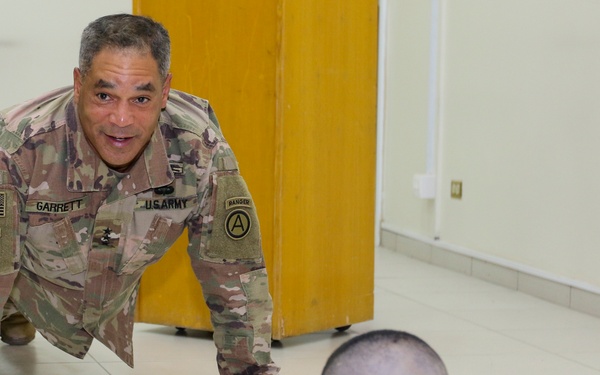 Lt. Gen. Michael X. Garrett, U.S. Army Central commander visits Soldiers in Kingdom of Saudi Arabia