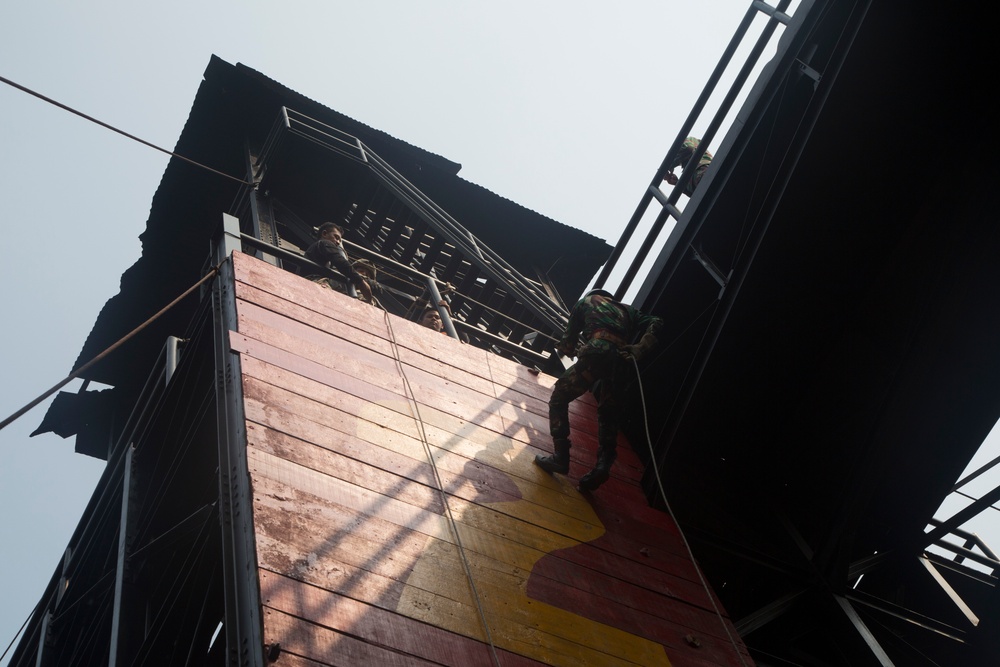 Platoon Exchange 2018 Rappel Tower