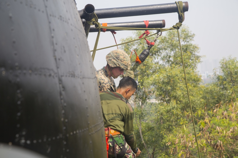 Platoon Exchange 2018 Rappel Tower