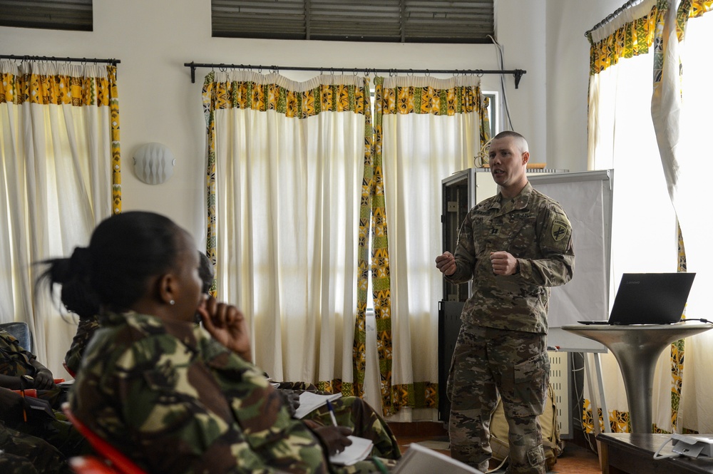 CJTF-HOA shares Canine experience, knowledge with Kenya Defense Force