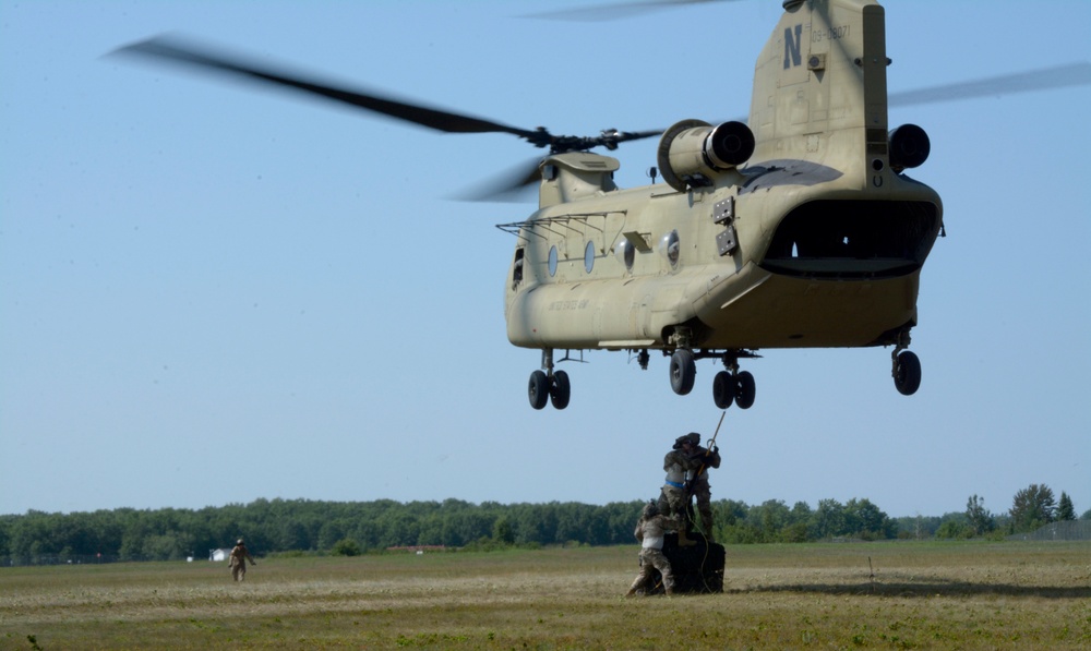 Carrying the load at exercise Northern Strike 18