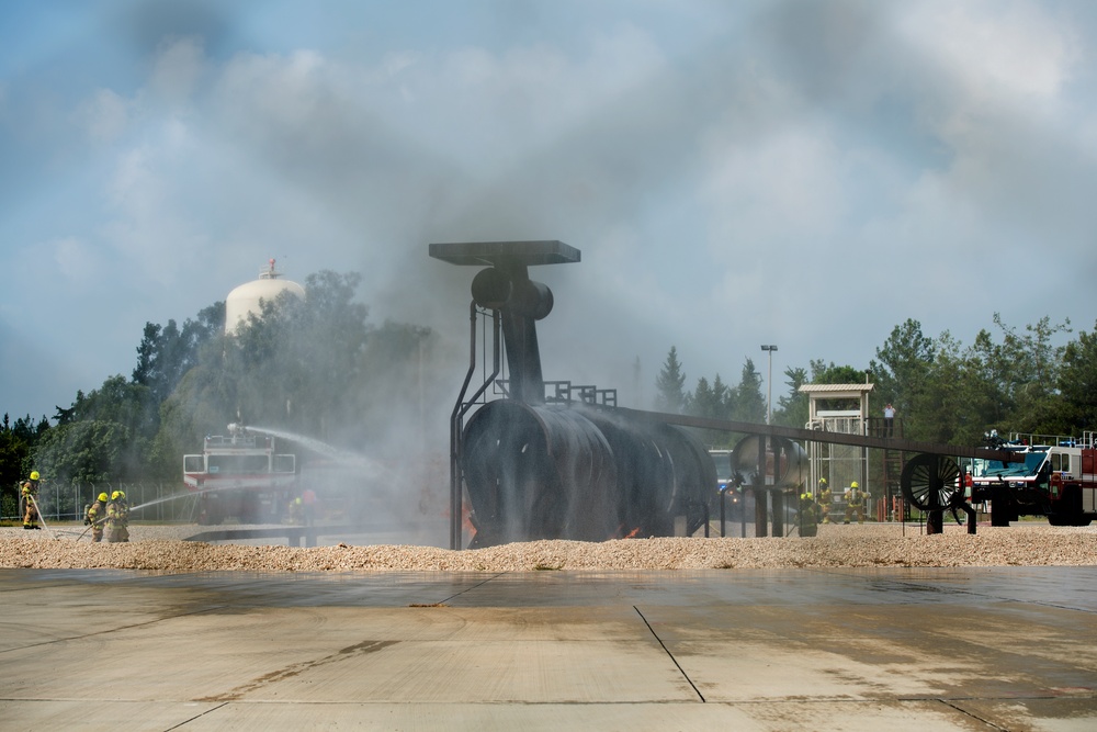 39th CED FD excels through the flames