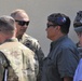 The 4th Infantry Division Commanding General Visits Soldiers