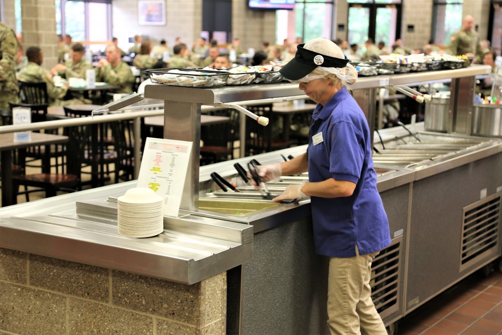 Fort McCoy food-service team supports 2018 CSTX operations